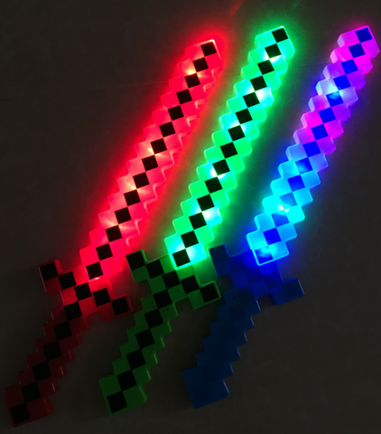 Light-Up Mosaic Sword