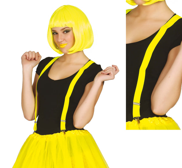 Neon Yellow Braces