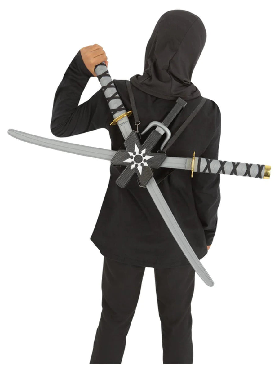 Ninja Assassin Back Pack Set