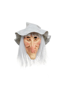 Witch Mask with Hat & Hair