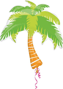 29 Inch Palm Tree Supershape Foil Balloon