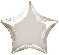 20 Inch Ivory Star Foil Balloon