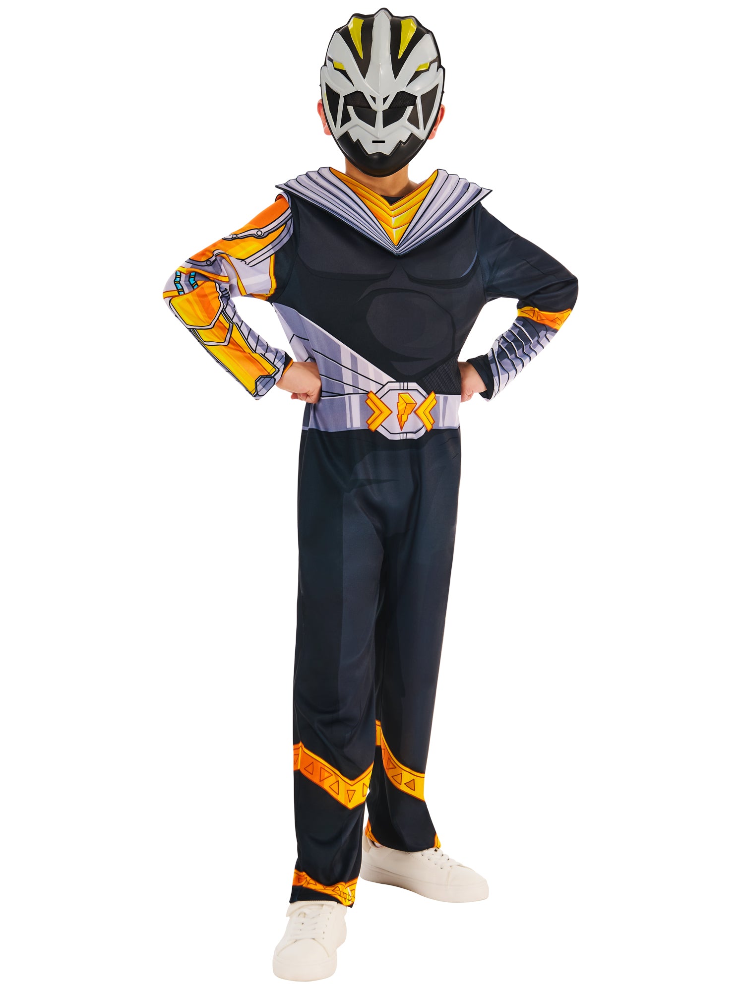 Child's Power Ranger Cosmic Fury Black Ranger Costume – Midlands Fancy ...