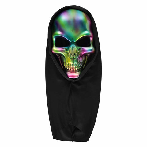 Iridescent Rainbow Skeleton Mask