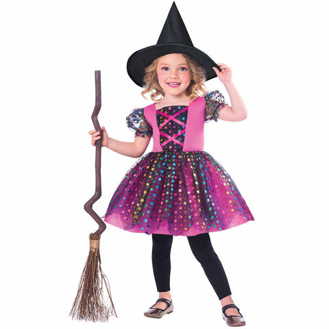 Rainbow Witch Costume