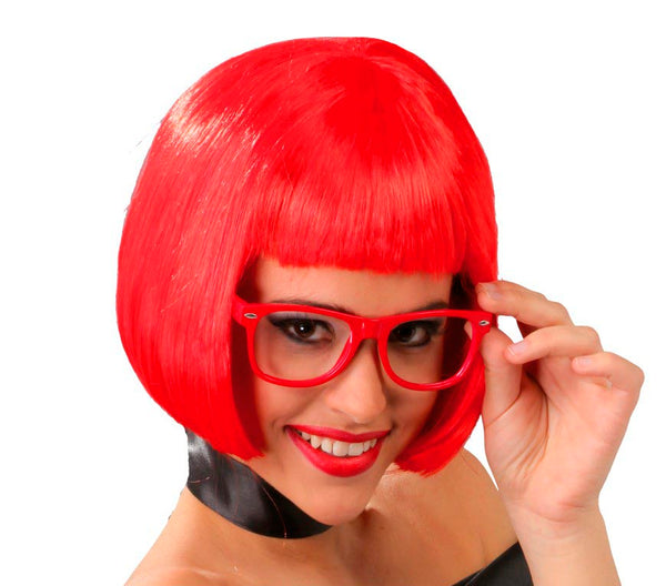 Red Bob Wig