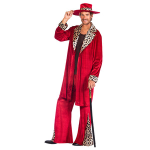 Red Fly Guy Zebra Print Costume