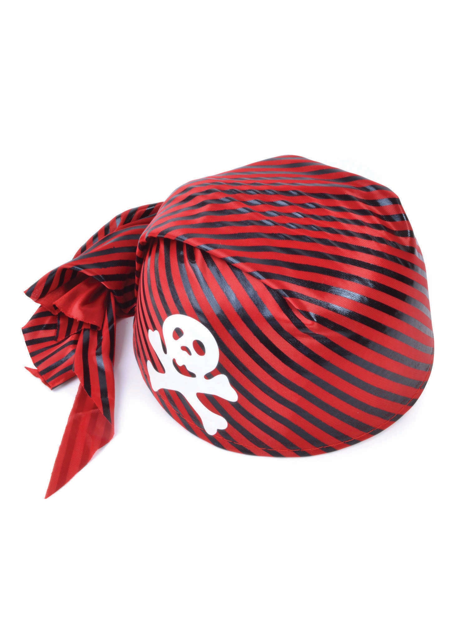 Red & Black Pirate Skull Hat