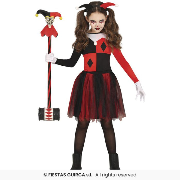 Child's Red Dangerous Circus Costume