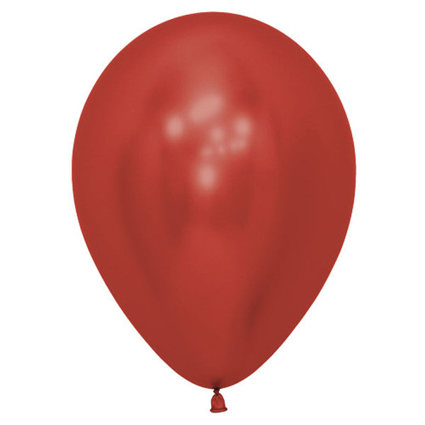Reflex Crystal Red Latex Balloons