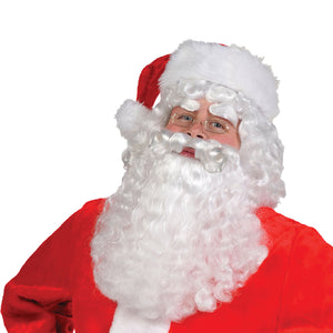 Santa Claus Adult Wig & Beard Set