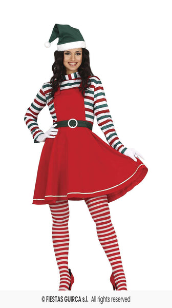 Adult Workshop Elf Lady Costume