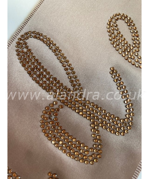 Nude Bride Sash and Badge Set