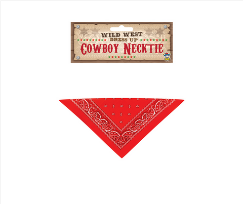 Budget Red Cowboy Neckerchief