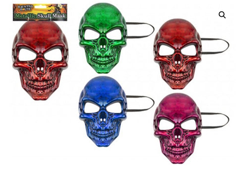 Assorted Colour Skull Face Mask