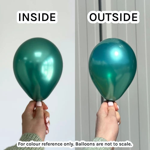 Reflex Aurora Green Sempertex Latex Balloons