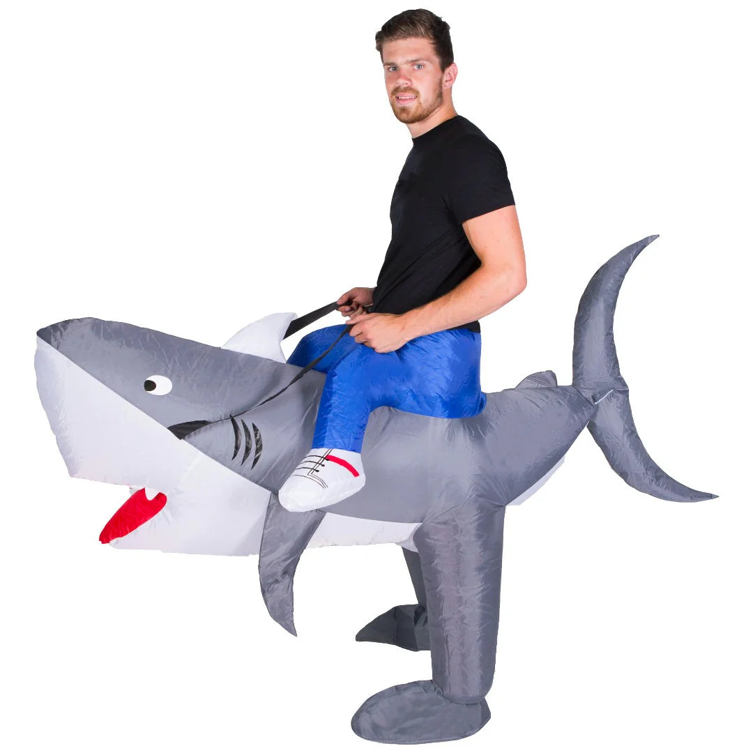 Inflatable Ride-On Shark Costume – Midlands Fancy Dress Redditch