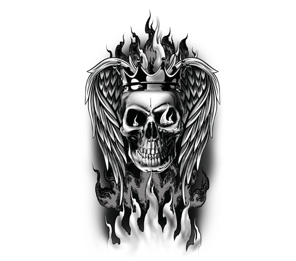 Skull Temporary Tattoos