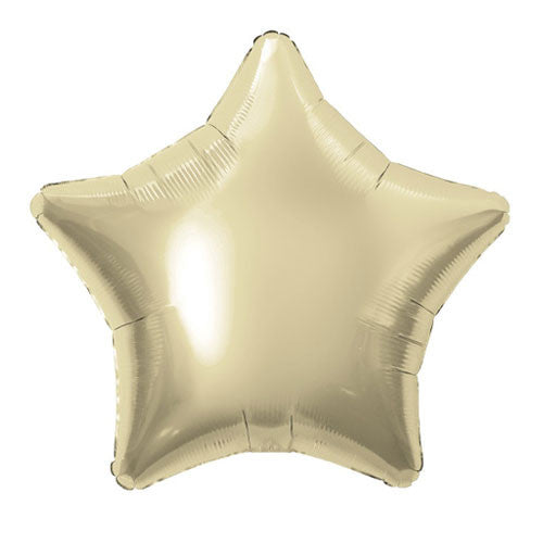 20 Inch Soft Gold Star Foil Balloon