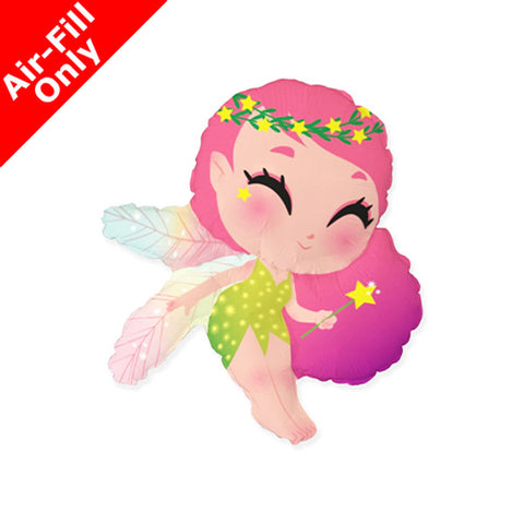 Sparkle Fairy Balloon on Stick