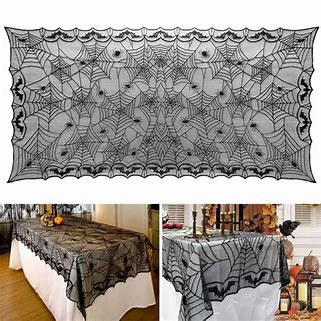 Lace Web Tablecloth