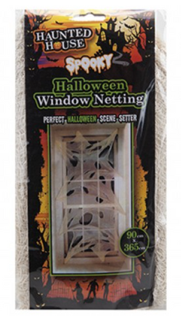 Spooky Window Netting