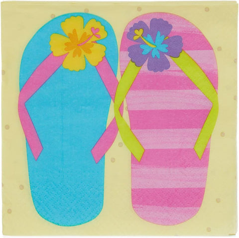 Summer Flip Flops Napkins