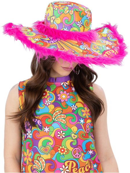 Summer of Love Hippie Sun Hat