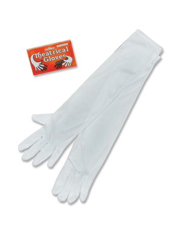 White Opera Gloves