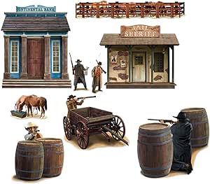 Wild West Shootout Wall Decorations