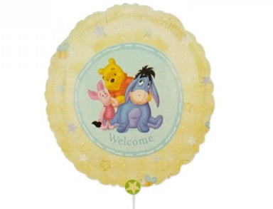 21 Inch Winnie the Pooh Welcome Foil Balloon