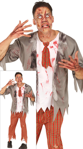 Adult Zombie Schooler Costume