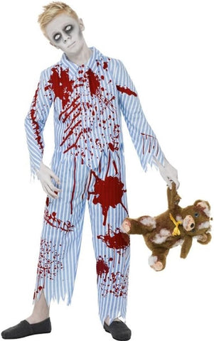 Child's Zombie Pyjama Boy Costume