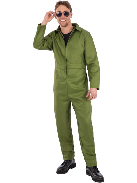 Adult's Unisex Green Boiler Suit