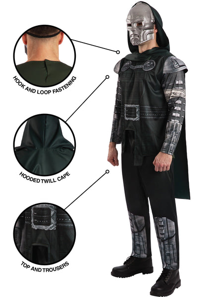 Avengers Doomsday Dr Doom Deluxe Costume