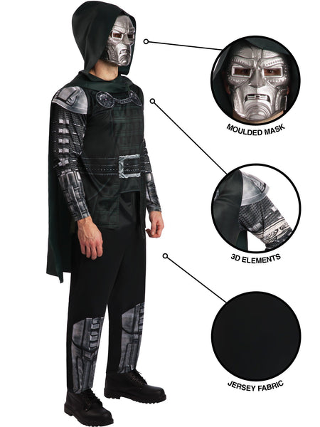 Avengers Doomsday Dr Doom Deluxe Costume