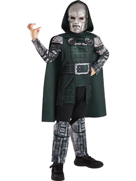 Avengers Doomsday Dr Doom Deluxe Kids' Costume