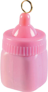 Pink Baby Bottle Balloon Weight