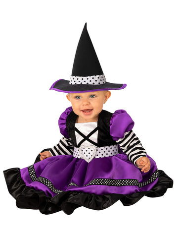 Toddler Purple & Black Witch Costume