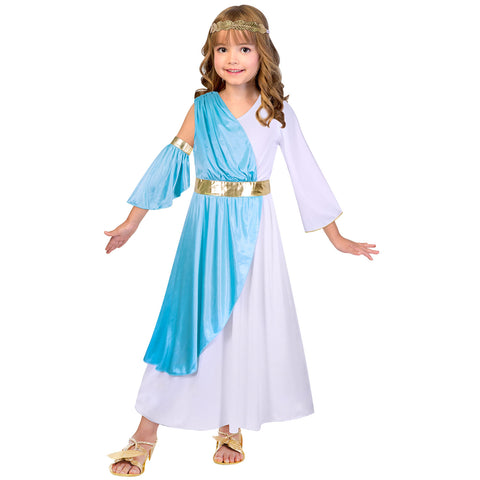 Blue Greek Goddess Costume