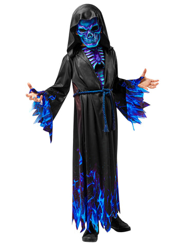 Child's Blue Reaper Costume