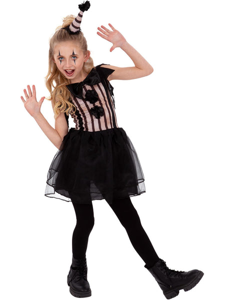 Dark Vintage Clown Girl Costume