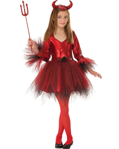 Child's Devil Tutu Costume