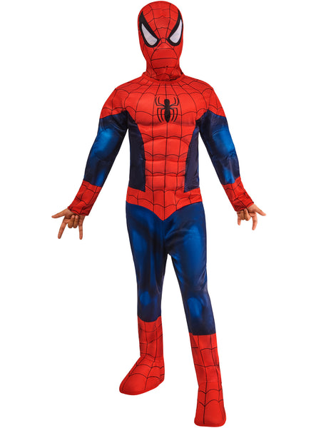 Child's Deluxe Spider-Man Costume