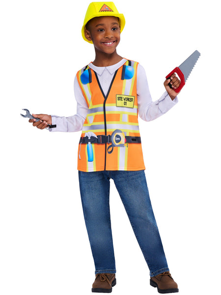 Child's Construction Worker Costume