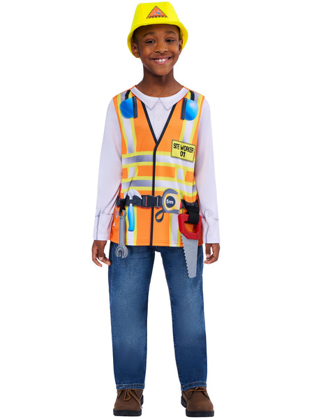 Child's Construction Worker Costume