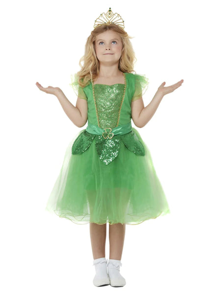 Deluxe St Patricks Day Glitter Fairy Costume