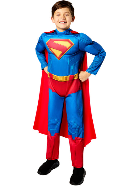 2025 Kid's Deluxe Superman Costume