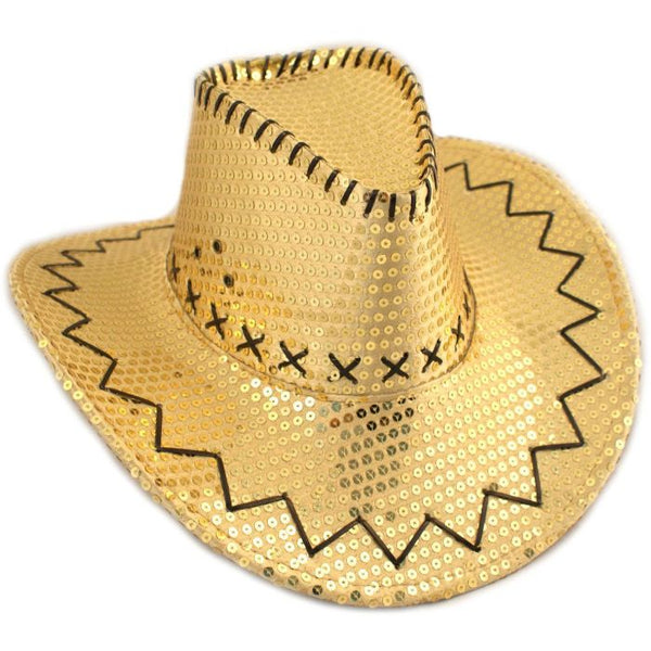 Sequin Cowboy Hat 5 Colours Available