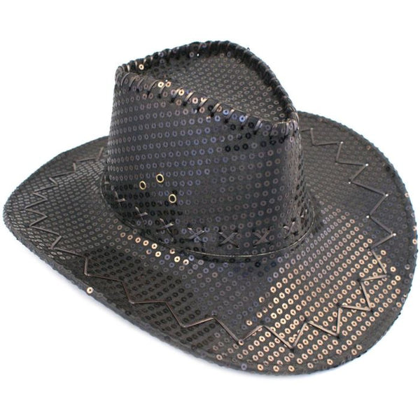 Sequin Cowboy Hat 5 Colours Available